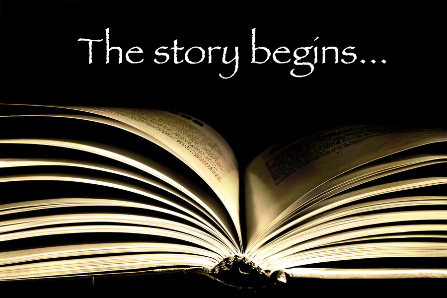 The story begins